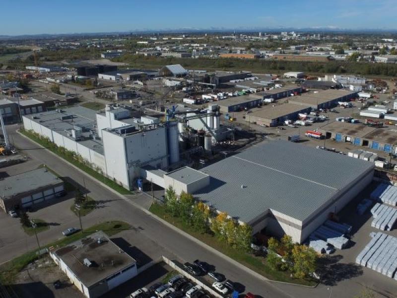 IKO will be supplying asphalt shingles from its Calgary facility for reprocessing at Northstar's proposed site in Calgary. (Courtesy IKO Industries Ltd.)